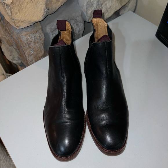 Hudson London Tamper in Black Chelsea Boots Size 8.5 - Picture 5 of 10